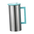 thumbnail image 5 of Baoblaze Stainless Steel Pitcher Carafe 1800 ml Household Tea Kettle Metal Pitcher Water Jug for Gatherings Juice Milk Green, 5 of 8