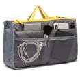 thumbnail image 5 of Portable Cosmetics and Toiletry Organizer-Grey, 5 of 5