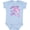 AE-Light Blue, variant on Dolphin-itely in Love Cute Pink Dolphin Boys or Girls Baby Bodysuit