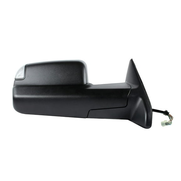 K-Source Towing Mirror Assembly: Passenger Side, Power Adjustment, Heated, Foldable, 1 Pk