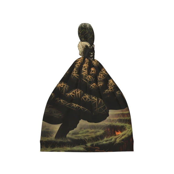 Picia Surreal Brain Tree Printed Preemie Hats for Baby Girls Cotton Premature Knot Hats Newborn Hospital Cap Warm Knot Beanie Nicu for Preemie Girls and Boys