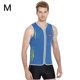 thumbnail image 2 of Wetsuits 3mm sin mangas Neopreno Natación Sundial Tops Tops Tops de traje de traje de baño para aeróbicos de agua Canotaje Surfing Kayak Blue M Sweethay OD003694-05, 2 of 7