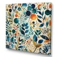 thumbnail image 2 of DESIGN ART Designart "Blue Fern"S Symphony" Floral Ferns Wall Decor 30 in. wide x 30 in. high, 2 of 5
