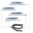 thumbnail image 3 of Replacement Part For Shop Vac Wet Dry Vac 6 Foot Black Flexible Hose, , 1 1/4" hose, 3 of 3
