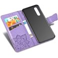 thumbnail image 3 of Samsung Galaxy A70 Wallet case, COTDINFORCA Embossed Butterfly Pattern flip Card Set Cash Leather case, Advanced PU, 3 of 5