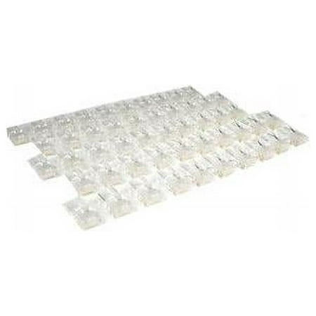 UPC: 0037332013132 | Tripp Lite N031-050 Cat5e RJ45 Modular In-Line Connectors for Stranded Cat5e Cable 50-Pack TAA