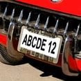 thumbnail image 5 of 2 PCS Happy Campers License Plate Frame Vintage Decorative Camping Personalized License Plate Frame Metal 2 Holes for Women Men US Vehicles Standard, 5 of 6