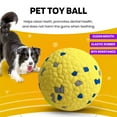 thumbnail image 6 of Pebbuoy Dog Toy Balls Interactive Dog Tennis Ball Indestructible Fetch Toys for Aggressive Chewers Durable Chew Toys Water Toy Outdoor Fun Pet Toy Balls, 6 of 8