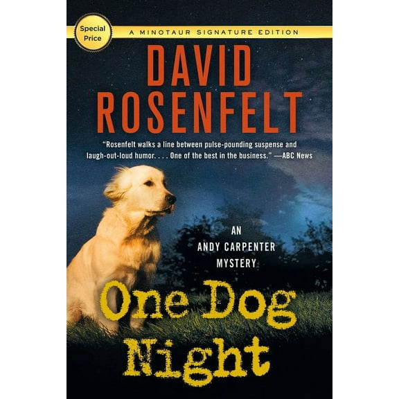 Andy Carpenter Novel One Dog Night: An Andy Carpenter Mystery, Book 9, (Paperback)