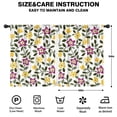 thumbnail image 2 of Blackout Kids Curtains,Pioneer Flower Floral Print Pattern Childrens Insulated Curtains Set Of 2,Bedroom Essentials,Toddler Room Decor 42"x54", 2 of 5