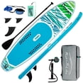 thumbnail image 1 of Feath-R-Lite Stand Up Inflatable Paddle Board, Sup Light Green Paddle Board 10'5''x33''x6'' (L/W/H),Adjustable Paddle Backpack Pump Accessories, 1 of 7