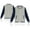 Grey, variant on outfmvch cardigan for men fashion autumn solid color casual stand collar sweater jacket womens tops black