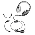 thumbnail image 2 of Auriculares para juegos de 3,5 mm, consola de juegos para computadora, auriculares estéreo para montaje en la cabeza con micrófono y luz LED Kearding EL5127-04B, 2 of 2