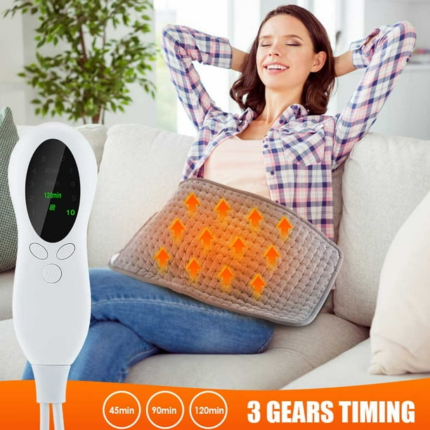 Electric Blanket Soft Adjustable Heating Blankets Warmer Cold Winter Bed Sofa Bed Sofa Plush Mattress for Home Living Room Bedroom Dormitory US Plug