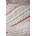 thumbnail image 4 of Exquisite Rugs Natural Hide Ivory/Beige/Red/Multi Leather Hide Hand-Tufted Area Rug, 4 of 4