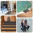 thumbnail image 5 of Anti Slip Stairs Tape,Non Skid Strips for Stairs,Anti-Slip Safety Grip Tape,Adhesive Stair Steps Tape,Non-Slip Outdoor Grip Tape for Treads Floor Stairway Outdoor/Indoor,Black,2 inch x 16.4 feet, 5 of 7