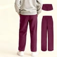 thumbnail image 3 of Kids Boys Corduroy Pants Elastic Sweatpants School Pants Size 9-10 Years Boys Clothes, 3 of 5