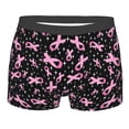 thumbnail image 4 of Goofa Breast Cancer Awareness (2) Printed Men's Boxer Briefs Underwear, Moisture-Wicking Underwear, Trunk,Soft and Breathable Cotton Underwear-Medium, 4 of 9