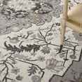 thumbnail image 5 of Nourison Elation Persian Ivory Grey 9' x 12' Area Rug, (9x12), 5 of 9