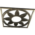 thumbnail image 2 of 18"OD x 6 1/4"ID x 1/2"P Blume Architectural Grade PVC Pierced Ceiling Medallion, Antiqued Pale Gold, 2 of 10