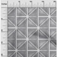 thumbnail image 1 of oneOone Georgette Viscose Fabric Dot & Triangle Block Print Fabric BTY 42 Inch Wide, 1 of 4