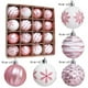 thumbnail image 4 of Bola de Navidad Ornaments Adornos de Árbol Navideño, 16 piezas, decoración de Navidad, boda, fiesta, fieltro, lujo, decoración de hotel, para dormitorio, resistente, metal, redondo, 5, 4 of 9