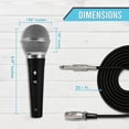 thumbnail image 2 of Kit de micrófono Pyle PDMICKT34 Professional Dynamic de 3 piezas, 2 of 6