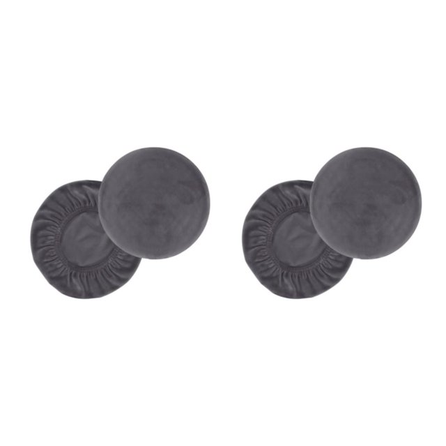 stanreset 1/2/3 2X Stool Cover Bar Supplies Dustproof Handily Install Party Accessories Multipurpose Exquisite Extendable Gear Gray L 2PCS