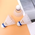 thumbnail image 2 of 12pcs Nylon Badmintons Simple Small Fitness Shuttlecocks Durable Badmintons for Outdoor (White), 2 of 7