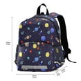 thumbnail image 3 of Galaxy Universe Space Kids Backpack Toddlers School Bookbag Age 2-6 Children Preschool Bag Boys Girls Kindergarten Daypack, 3 of 7