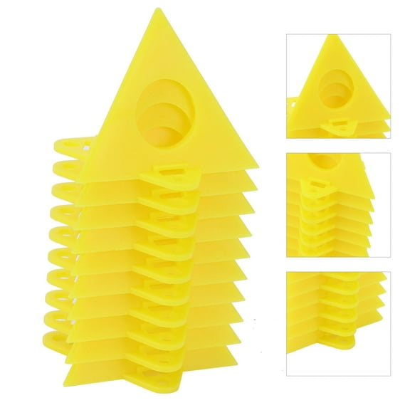 Carpenter Tool,10Pcs Triangular Paint Pad Lifting Painting Stand Supply Woodworking Accessories