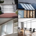 thumbnail image 3 of DKTIE 17.7" X 78.7" Decorative Privacy Window Film, Featuring Sunshade And Uv Protection, Electrostatic Adsorption Installation, Installation Tools Included, Reusable, 3 of 7