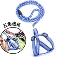 thumbnail image 3 of Volkmi Pet Reflective Braided Leash Dog Chain Chest Strap Orange_1.2*120cm, 3 of 12