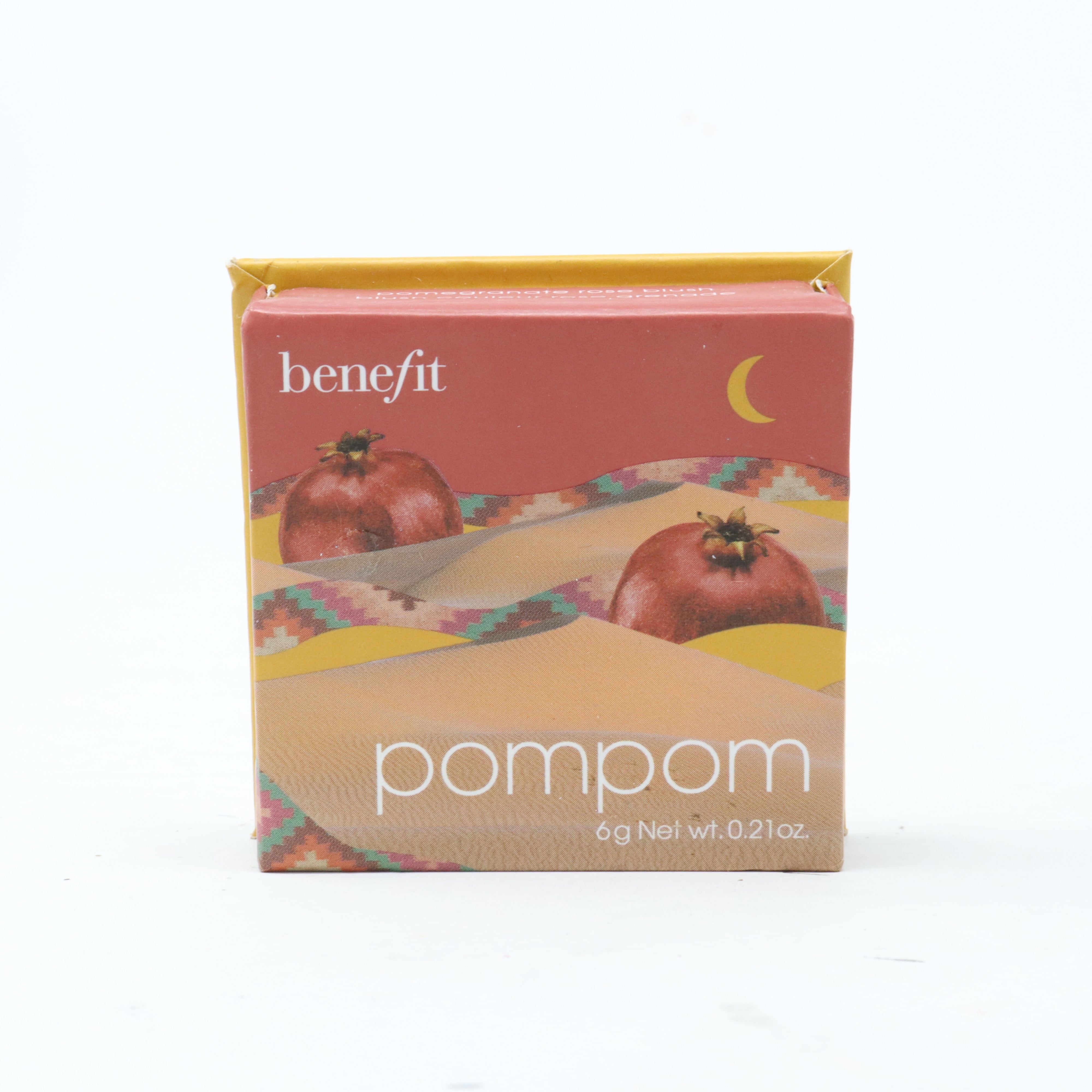 Benefit Powder Blush Pompom 0.21oz/6g New With Box