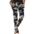 thumbnail image 2 of Guardurnaity Pantalones Slip-On Panty Boho Ligero Casual Push Up Pant con bolsillos Pantalones elásticos de pierna recta para yoga Prendas para la parte inferior del cuerpo Verde METRO, 2 of 6