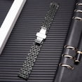thumbnail image 4 of ANTHOUSE Stainless Steel Watch Band High-end Replacement Watch Band 6 Color for Women Men(Gold, Silver, Black, Rose Gold, Gold Tone, Rose Gold Tone) 13 Size (12mm - 24mm), 4 of 10