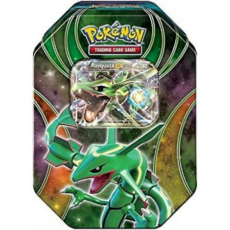 Pokemon Tins 2016 Trading Cards Best of Ex Tins Featuring Rayquaza Collector