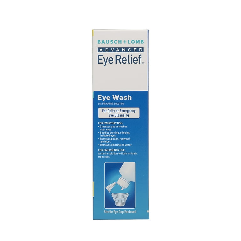 Bausch & Lomb Advanced Eye Wash, Eye Relief - 4 fl oz