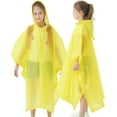 thumbnail image 5 of Rain Poncho for Kids(2 Pack) Waterproof Reusable EVA Raincoat One Size Rain Jackets for Children,Boys and Girls, 5 of 7