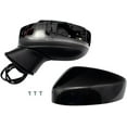 thumbnail image 5 of TRQ Exterior Mirror Assembly LH Side Power Blind Spot Turn Signal for Mazda CX5 MRA09432, 5 of 5