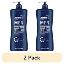 Suave Men Citrus Rush 3-in-1 Shampoo, Conditioner & Body Wash - 28 Oz With Keratin & Glycerin 4 thumbnail image