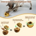 thumbnail image 4 of Joybruko Interactive Dog Toys for Aggressive Chewers, /No Oil Needed/Smooth Screwing Frozen Treat Freezable Dog Puzzle Treat Dispensing Toy to Keep Them Busy for Small Medium Large Breeds, 4 of 8