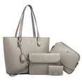 thumbnail image 6 of Women's Leather Shoulder Bag, 4 Piece Handbag Set, 6 of 6
