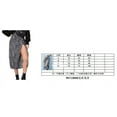 thumbnail image 4 of Women's Flowy Floral Print Boho A-line Long Skirt Leopard Skirt High Low Split Summer Beach Midi Wrap Skirts, 4 of 4