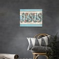 thumbnail image 3 of HFDF Pirate Ship Print - Sailboat the Sea Decor Wall Art Caribbean Ghost Ferry Huge Panel Canvas Art for Home Decor Seascape Pictures for Home Decoration 20x16inch Framed, 3 of 6