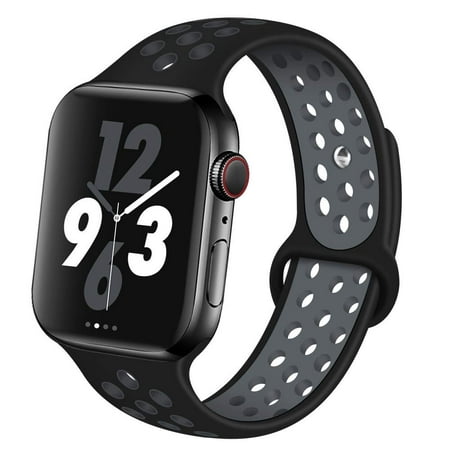 Apple Watch Nike+ Series 2,38MM, GPS, Space Grey Aluminum Case, Black Nike Sport Band (Best Price On Nike Fuel Band)