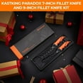 thumbnail image 7 of KastKing Paradox Fillet Knife Set, 7" & 9", G4116 Stainless Steel, 7 of 7
