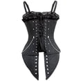thumbnail image 4 of Corsés para mujer Overbust Corset Bustier Lencería Top Gothic Bandage Fajas Ropa interior sexy Fridja nalpqowj30251, 4 of 4