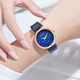 thumbnail image 1 of Reloj de pulsera informal para mujer, correa de malla de cuarzo, relojes de pulsera analógicos a la moda Wmkox8yii gfajkfgbkjabf1847, 1 of 2