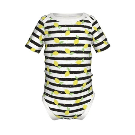 

Gaeub Lemon_1 Print Infant Climbing Onesie Toddler Outfit Newborn Baby Bodysuit Baby Boy Girl Clothes -6 Months